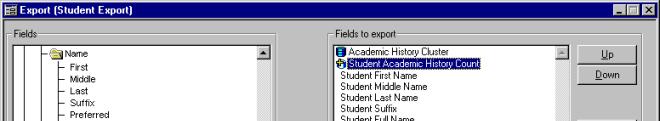Export Editor When you click the New or Edit buttons in the Export List, the Export editor, described below, opens.