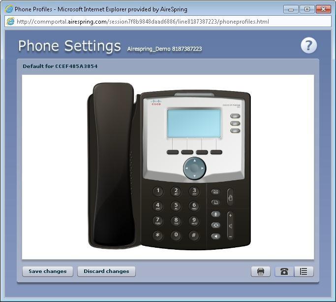 16 Configuring your phone's keys You configure your phone's keys using the Phone Configurator. To launch the Phone Configurator, follow these steps: 1. Select the Settings page in CommPortal. 2.