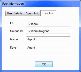 Using Your Station Reviewing Recent Incidents Option ID Unique ID Name Role Description Your identification number. Your unique identification number. Your user name. Your role, for example: agent.