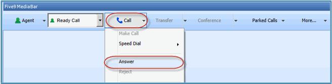 Processing Calls Receiving Calls Previewing Call Information in Outbound Campaigns Viewing Call-Related Information Viewing Contact Information Viewing Call Variables If the Auto-Answer options are