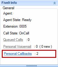 Returning Scheduled Calls You can return calls automatically or manually.