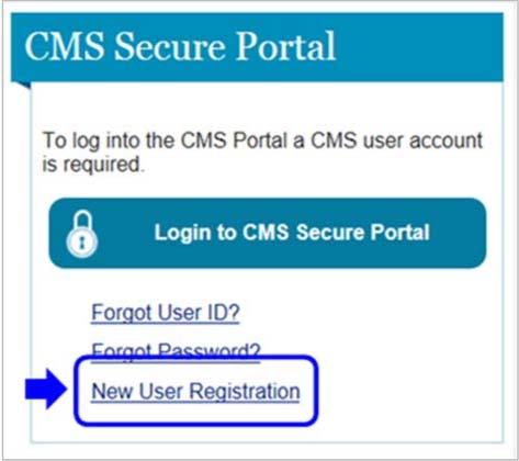 Figure 2-1: CMS Portal Home Page The CMS Secure Portal section is located in the top-right section of the CMS Portal Home Page as shown in Figure 2-2.