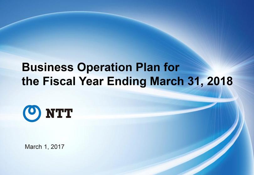 Business Operation Plan for the Fiscal