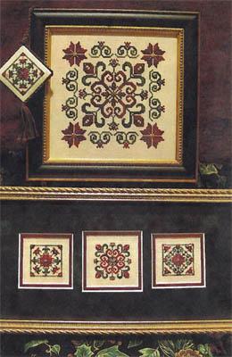 Created on Saturday 11 August, 2012 Poinsettias On The Square Modello: SCHHOF12-2213 Poinsettias On The Square Stitches 79x79 Price: