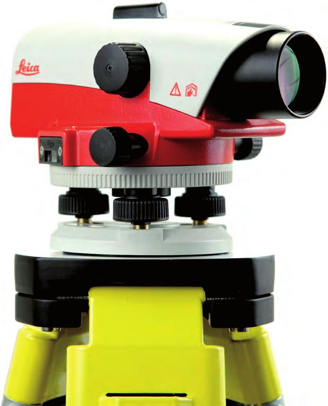 Superior performance and first-class service The Leica NA700 levels defy the toughest of building-site environments.