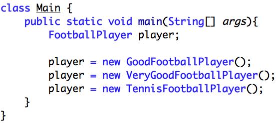 Compilation Error!!! TennisFootballPlayer is not abstract and does not override abstract method playtennis() or!