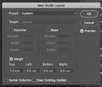 Unlike InDesign and Illustrator, Photoshop doesn t allow you to easily export files with bleed and crop lines for printing purposes.