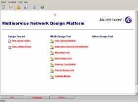 A Design Example (1) Scenario An end-to-end network design across IMS and MPLS backbone, with a financial assessment Network