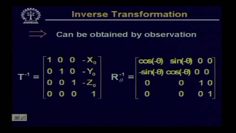 of points which are to be transformed by the same transformation then all those points can be arranged in the form of columns of a new matrix.
