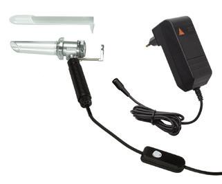 Plug-in transformer E 7 with lamp handle Anoscope instrument kit ATE 6 V XHL Complete Anoscope