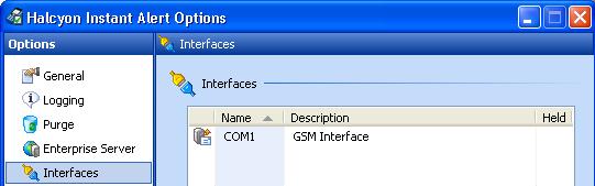 Configuring Message Sending Configuring Message Sending Attaching a GSM Data Terminal (Optional) Attaching a GSM data terminal to one of your machines allows SMS messages and email to be sent (as an
