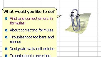 "Find and correct errors in formulas".