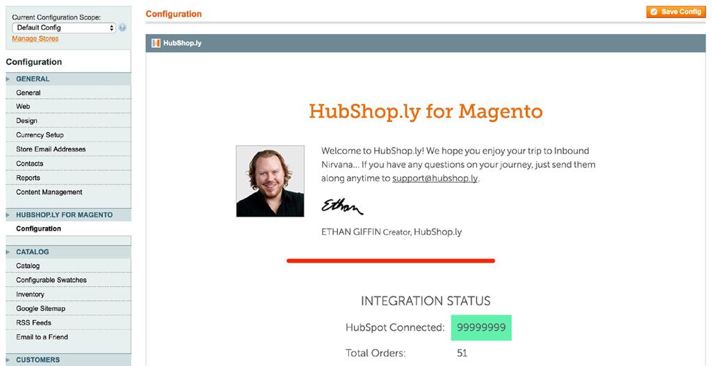Step 4: Confirm Sync Status At this point, your HubShop.ly extension is connected to your HubSpot account.