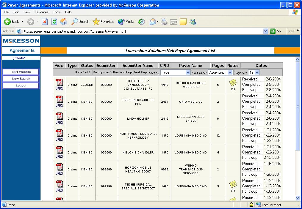 Agreement Reports Daily Approval and Weekly Open Reports can be viewed online