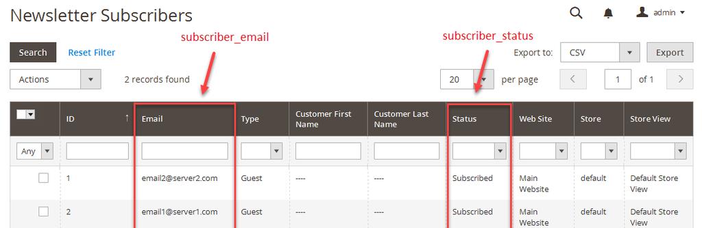How to create CSV? store_code - Set the Store Code. You can enter existing store code (see the above screen). It is required field. (Admin -> stores -> settings -> All Stores -> edit store view).