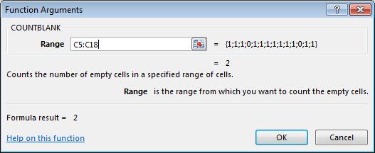 Excel 2013 Foundation Page 132 Click on the OK button. Click on cell C18 and you will see the following.