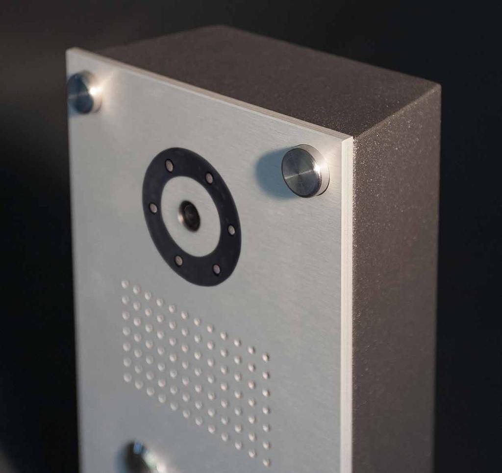 Housing Housings for surface-mounted and for flush-mounted installation are available for all myintercom door intercoms.
