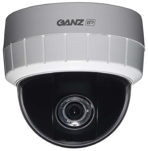 1. Product Features The GANZ PixelPro Series HD / Megapixel IP camera (ZN-Dxx) is a high performance H.264 network camera, designed for demanding security installations.