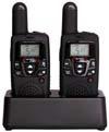 WT-206- Pro5 TWIN- PACK 2x SSS-Pro5 two-way radio includes: dual desktop charger, mains & vehicle charger,