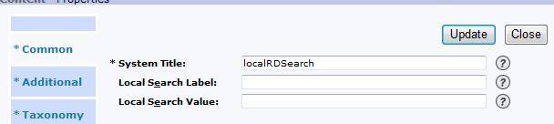 Right-click on [YOUR training site / ~inc~] folder and select New Item > Developer Toolbox > Server Side Include [Contact Us Local] 2. Enter localrdcontact in the System Title field. 3.