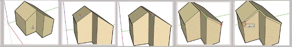 Push/Pull one side back 10 Push/Pull roof surface out 8