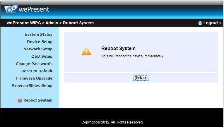 10.5.9 Reboot System 1.