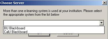 You have the option of setting up the server using the preconfigured settings or entering it manually.