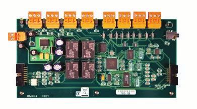 600 SERIES (600, 635) CONTROL PANELS Digital Input/Output Board (DIO): The DIO board controls inputs & outputs with user-defined schedules and an extensive array of configurable options.
