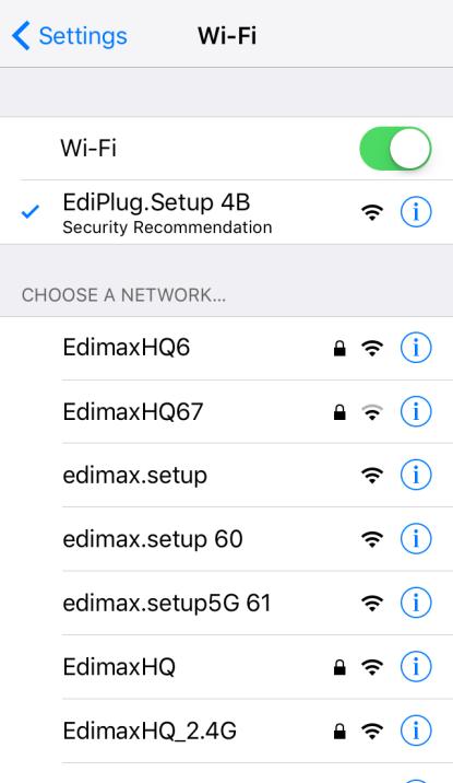 Search and download EdiLife in Apple App Store. 2. On your ios device, go to Settings. 3. Tap the Wi-Fi (outlined in red) option. 4.