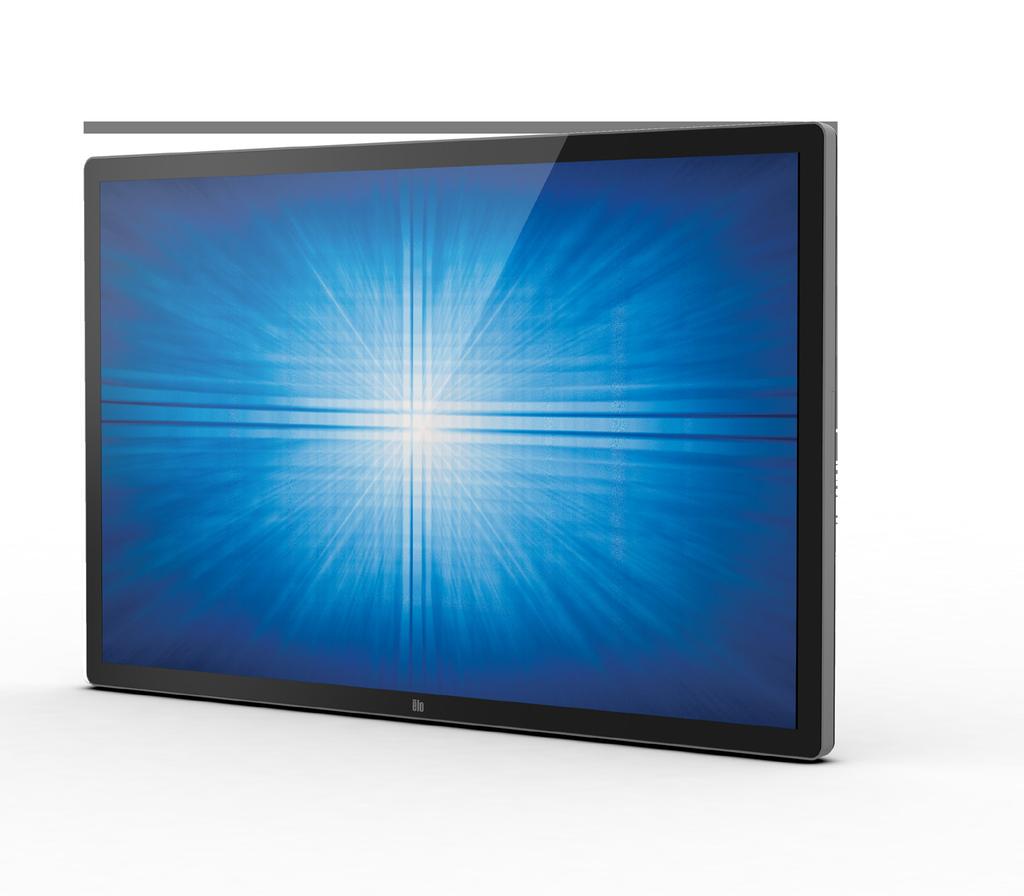 5502L 54.6-inch Touchscreen Signage Integrated Touch Commercial Grade 3-Year Warranty Product Overview Elo s 5502L 54.