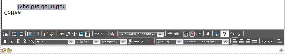This will then insert the HTML <span> tag around the text and set the tag's lang attribute to it which is Italian.