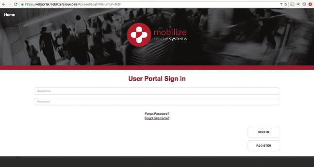 5 How to Utilize Your Product. Go to webportal.mobilizerescue.
