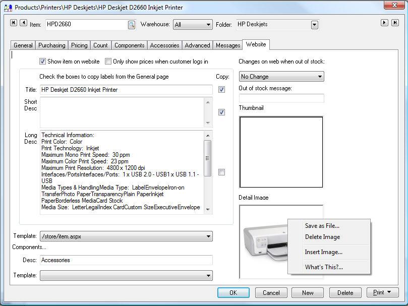 Printed Documentation C. Click on the Insert Image menu option to insert the graphics a file at a time.