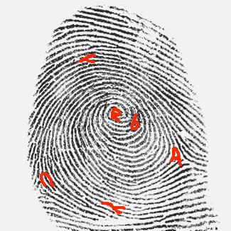 Alternative methods Fingerprints: beauty Bibliomancy
