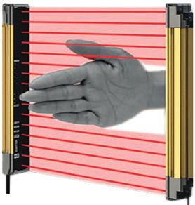 Safety Light Curtains Type: SLC-H Hand (30mm) FEATURES: Resolution: 30mm Protective height: 270mm to 1710mm Type 4 according to IEC61496-1 and -2 ORDERING INFORMATION: SALES OF BEAMS PROTECTIVE