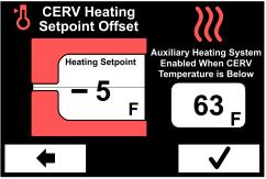 Duct Heater Duct Heater Control Options: 1) Standard hard wiring to CERV2 output channels 1) Dry contact for heaters that supply 24V 2) CERV2 24VAC output can also be used 2) Wireless