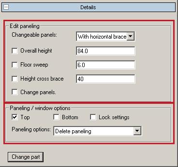 Use the mouse cursor to zoom out a displacement vector and click the required position. 5. The Change parameter dialog box opens.