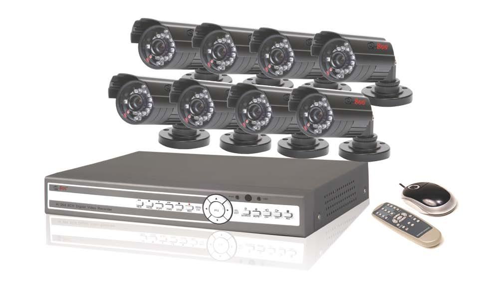 264 Compression DVR with (CIF)
