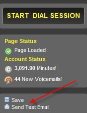 Voice Mail Section The voice mail section is where