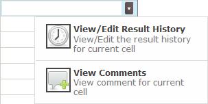 05 Using Marksheets Adding Comments to Marksheets 1. While viewing a marksheet that contains a comments column, click a student s comment cell to activate it. 2.
