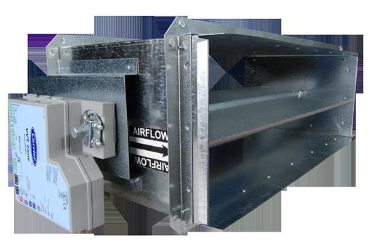 to maintain the desired static pressure in the supply duct.
