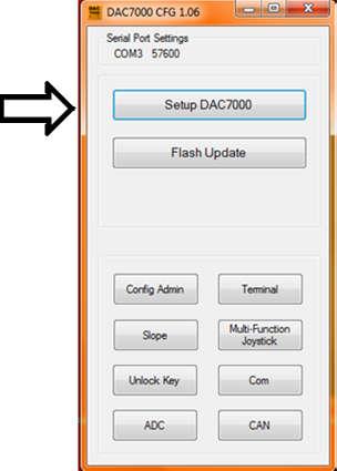 DAC 7000 Configuration Utility 21