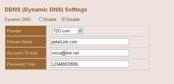 7. DDNS Dynamic DNS provides users on the Internet a method to tie their domain name to a temporary IP address automatically, by changing the DDNS records every time your IP address changes.