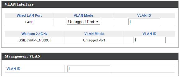 IV-2-3. VLAN The VLAN (Virtual Local Area Network) enables you to configure VLAN settings.