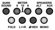 Because audio switching is done at source, monitoring functions do not extend the transfer signal path, yet all points in the path can be monitored and A-B compared. 16 monitor inputs:!