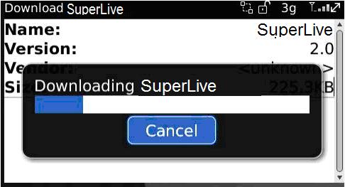Click Superlive to link 3.
