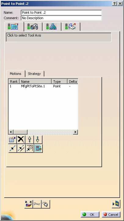 Creating a Point To Point Operation: General Process 1 Type the Name of the Operation. (Optional because a default name is given by the system Type_Of_Operation.
