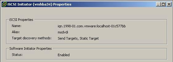 LUN access on a vstac is controlled by Access Control Lists.