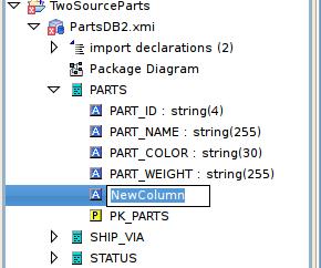 1.1, Diagram Editor : Step 1 - Select the parent object to which you want to add a child.