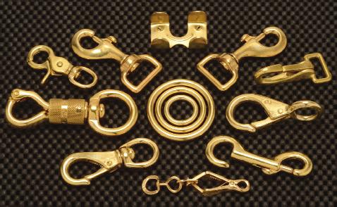 info@henssgenhardware.com 800 8 998 BRASS BRASS Henssgen Hardware s selection of solid brass snaps are made in the sand cast method then polished to achieve a high luster.